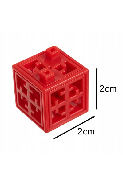 KRUZZEL Cuburi de construcție creative 3D 2x2cm pentru copii 160 bucăți
