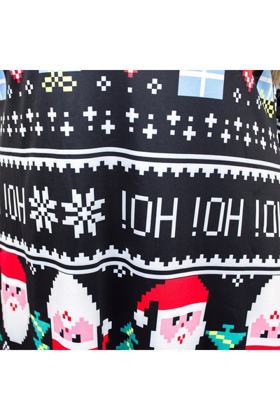 NO BRAND Rochie pulover de Crăciun pentru femei, mărimi mari, cadou pentru femei