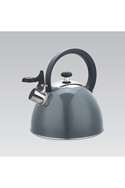 Maestro Ceainic cu fluier din oțel inoxidabil pentru gaz și inducție 2.5L Gri