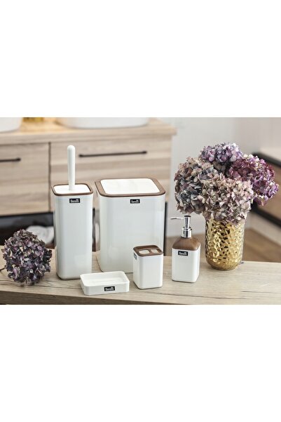 Berretti SET DE BAIE PENTRU WC 5 PIESE ALB