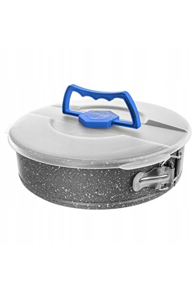 NO BRAND Formă de tort din granit, tavă de copt, capac pentru formă de tort, ...