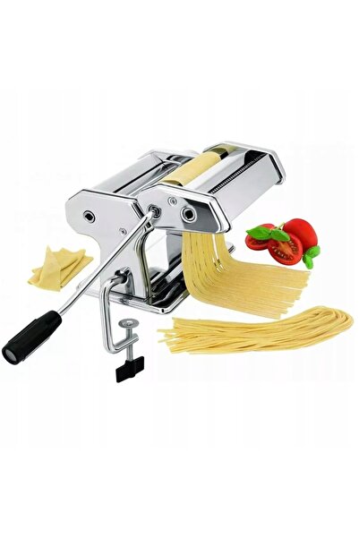 NO BRAND APARAT PROFESIONAL DE FĂCUT PASTA, MANUAL, DIN OȚEL, CU 7 GROSIMI DE...