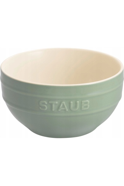 STAUB Set de 4 boluri de servire, 12 cm, eucalipt