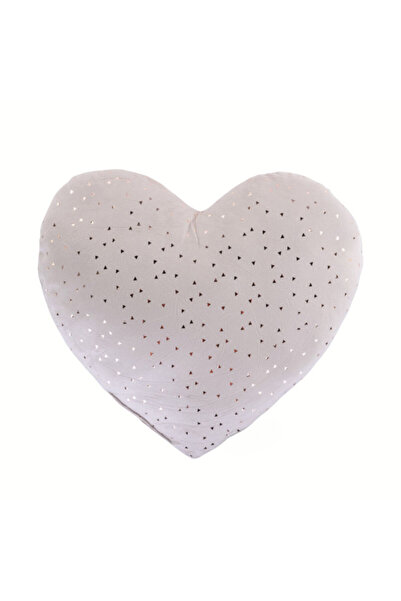 Home Styling Collection Pernă decorativă de pat din catifea, moale, albă, în ...