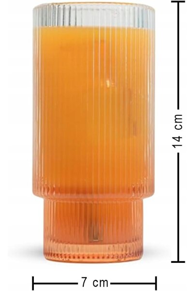 NO BRAND Pahare de băut de 320ml, Paie metalice, 4 bucăți