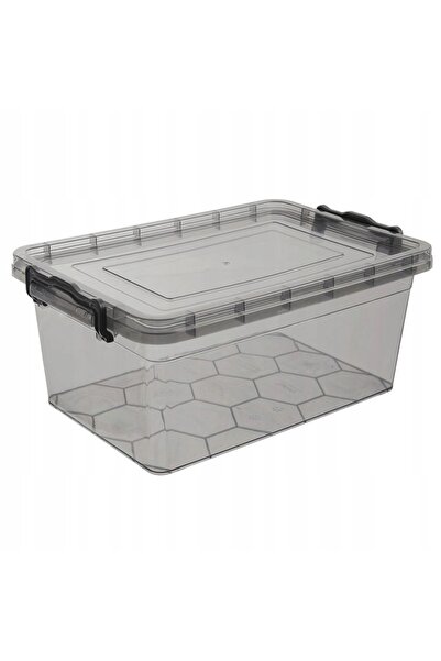 Vilde RECIPIENT PENTRU ALIMENTE CU CAPAC, DE CULOARE GRI, FOARTE MARE, 9 L
