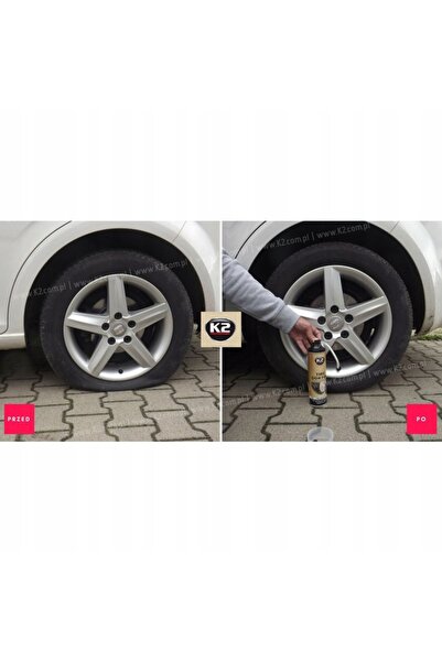 K2 TIRE DOCTOR 400ML x2 + KIT DE REPARARE ANVELOPE CU ADEZIV PENTRU REPARAREA...