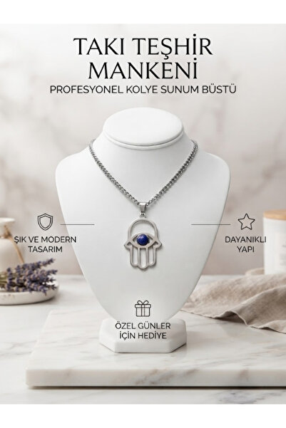 FLEXIS WE MAKE IT POSSIBLE FOR YOU Takı Mankeni - Profesyonel Kolye Sunum Büstü