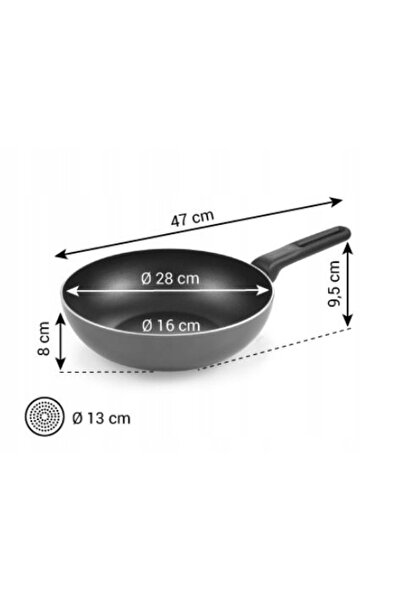 TESCOMA Wok BRAVA diametru 28 cm