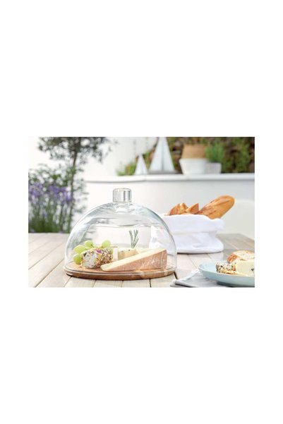 NO BRAND LEONARDO Tavă cu capac de sticlă 28cm CUCINA