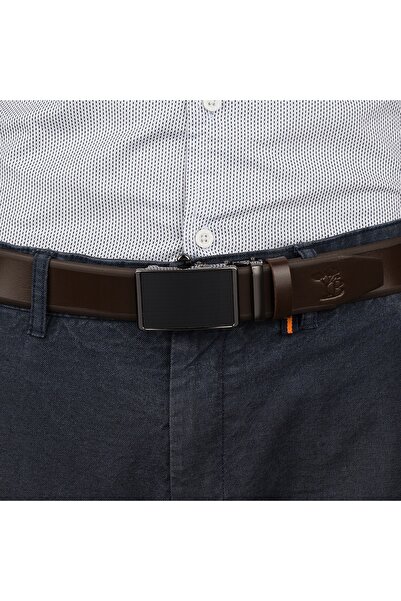 Beltimore Curea de piele pentru bărbați, pentru pantaloni, automată, elegantă...