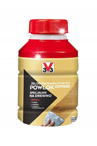 V33 DECONTAMANATOR GEL PENTRU VOPSELE VECHE DE LEMN 0,25L