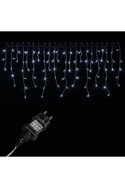VOLTRONİC Ghirlandă luminoasă albă tip perdea pentru grădină, 600 LED-uri