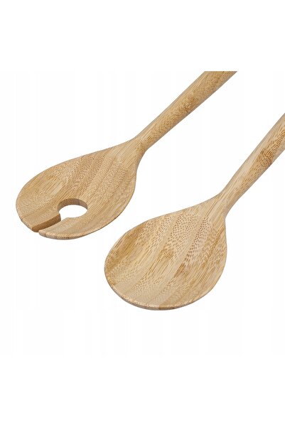 Kitchenaid Tacâmuri linguri de salată set de salată bambus 2 piese 2 în 1