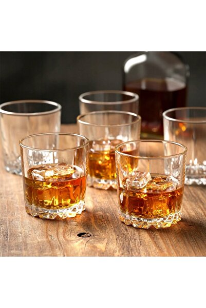 Vilde Pahare pentru whisky, cocktailuri, băuturi și apă – set cu fund gros, 2...