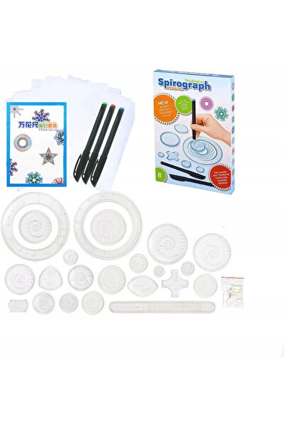 Doris Set de șabloane de desen Spirograph DIY