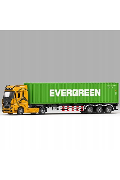 Pan i Pani Gadżet CAMION-REMORCĂ MERCEDES-BENZ VERDE EVERGREEN PENTRU Distrac...