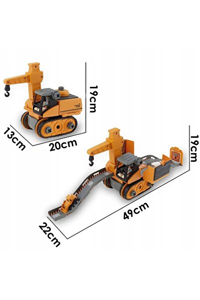 Stator CRAFTER PENTRU RĂSUCIREA BLOCURILOR DE NISIP DE CONSTRUCȚIE SET 4 ÎN 1...