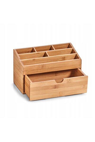 zeller Organizator din lemn cu 7 compartimente, bambus