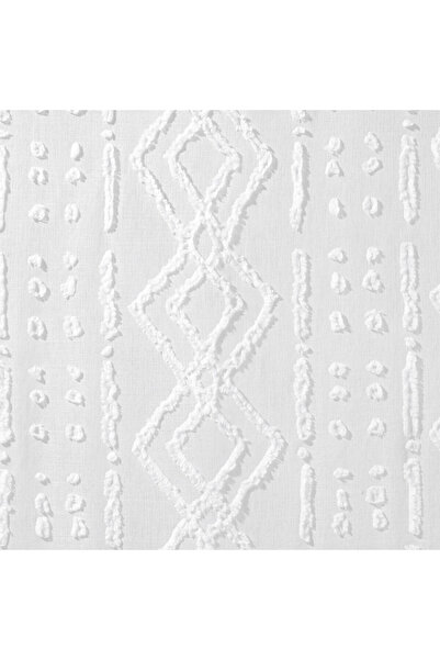 Atmosphera FIRANKA pe inele, model Etno ALB, 140 x 240cm