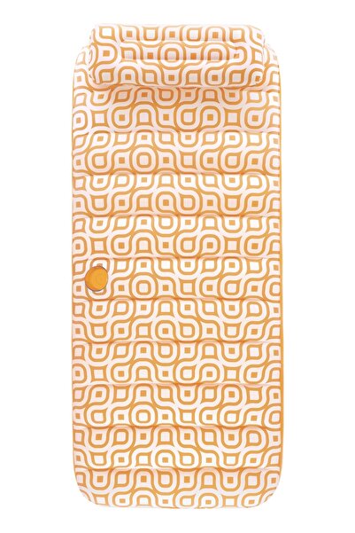 BESTWAY Saltea de plajă Komfort Plus Deluxe 183x84cm spătar + mâner 43836