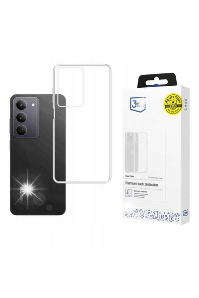 3MK Husă transparentă pentru Realme 14x - transparentă - N/A