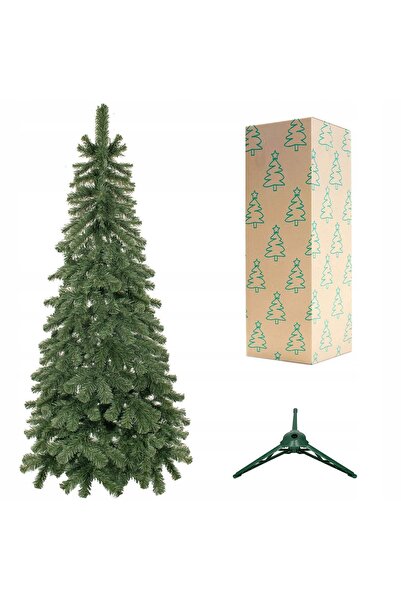 Springos BRAD DE CRĂCIUN ARTIFICIAL VERDE DENS 150cm CU SUPORT MĂR FĂRĂ RAMUR...