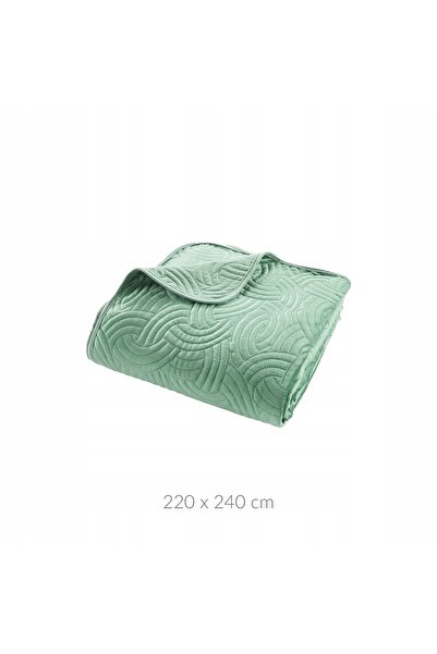 Douceur D'INTERIEUR Cuvertură de pat pentru dormitor, mare, verde, tip baldac...