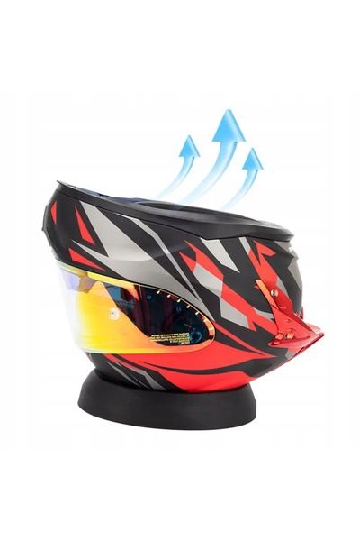 Aptel Suport de protecție universal negru pentru cască de motocicletă