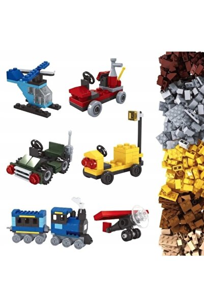 Pan i Pani Gadżet JOC CREATIV SET DE CUBLURI 700 DE ELEMENTE CUBLURI MIX DE C...