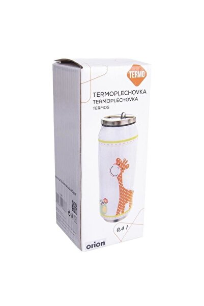 Orion Cana termică pentru copii pentru școală, girafă, 400 ml