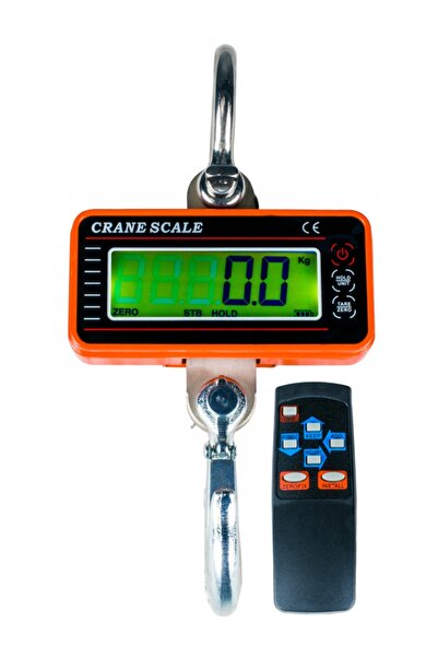 NO BRAND Cântar electronic suspendat cu cârlig, cântar macara, 2000 kg, cânta...