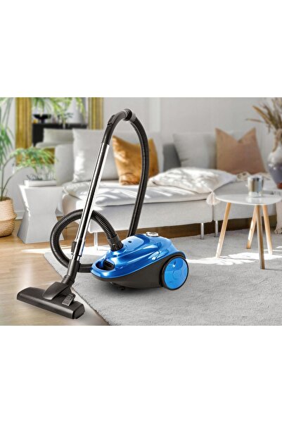 Kamille Aspirator ciclonic cu sac, 700W, cu cablu lung, putere reglabilă