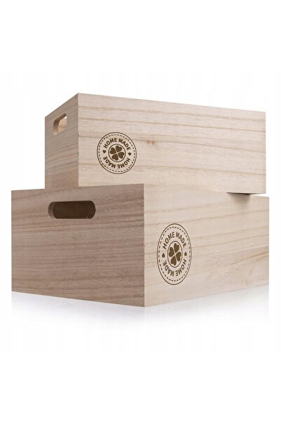 Orion CUTIE DE LEMN PENTRU DEPOZITARE, ORGANIZATOR DECORATIV, 31X21X13 CM