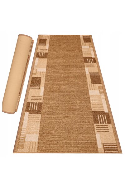 Allvo Covor pentru hol, cu strat de cauciuc, covor de 80x200 cm, covoare