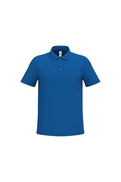 iDeal Basic Tricou polo bărbătesc din bumbac piqué 180 g/m², croială dreaptă,...