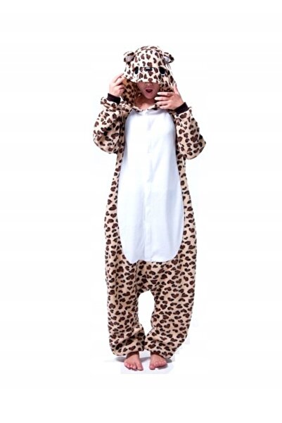 NO BRAND PANTERA salopetă pijama KIGURUMI S