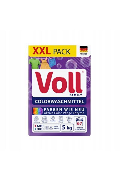 VOLL Color 67 prań detergent pudră pentru rufe 5 kg