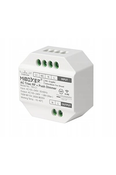 NO BRAND Controler dimmer MONO 100-240V AC 1.36A TRI-C1 Mi-Light + Dimmer cu ...