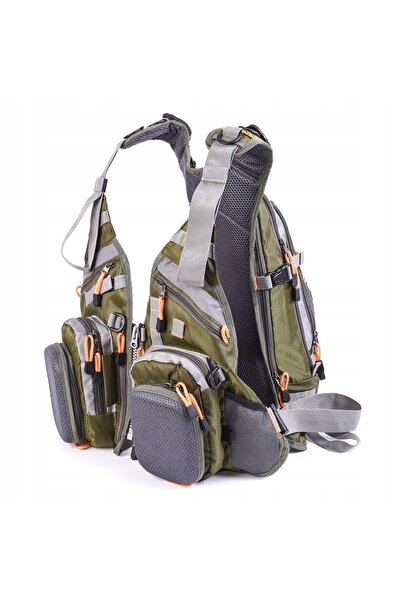 NO BRAND VESTĂ DE PESCUIT 2 ÎN 1 CU Rucsac, Camuflaj, Universală, Reglabilă