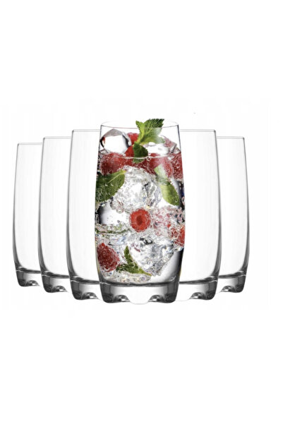 LAV Set de 6 pahare pentru băuturi, 370ml