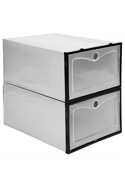 Gockowiak 10x cutii organizatoare pentru pantofi, pentru rafturi de dulap, ki...