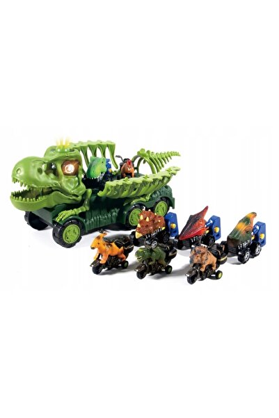 Norimpex Mașină cu schelet de dinozaur și catapultă, cu sunet și lumină + Mașini