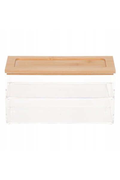 NO BRAND SET DE 2 CUTII DE DEPOZITARE CU CAPAC, 9,5 X 20 X 10 CM, PENNY
