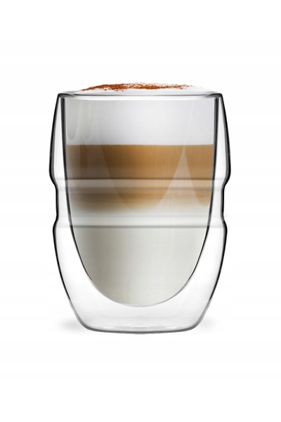 Vialli Design VIALLI CĂNI TERMALE PENTRU CAFEA LATTE CEAI 2x 300 ML CU PERETE...