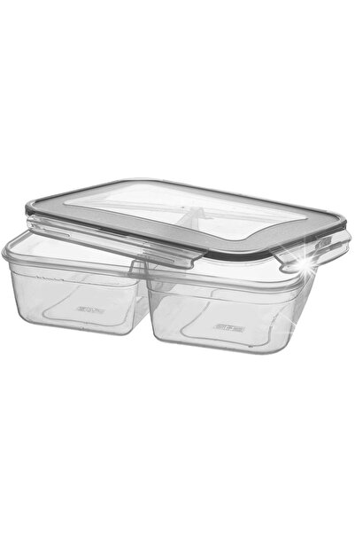 Vilde RECIPIENT PENTRU ALIMENTE LUNCHBOX CU DOUĂ COMPARTIMENTE, CU CAPAC ETAN...