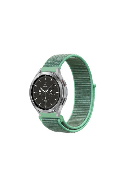 Toptan Bulurum Watch 22mm Mesh Velcro Strap - Turquoise1