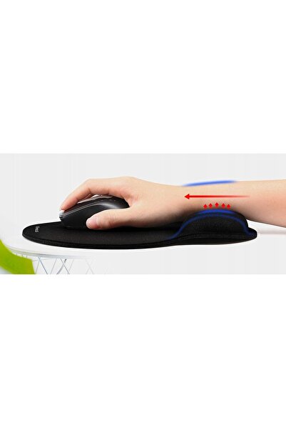 Strado Set ergonomic de mouse pad-uri cu gel pentru încheietura mâinii, 3 bucăți