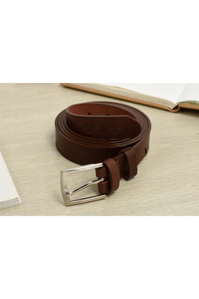 Beltimore curea de piele bronz lico îngustă premium