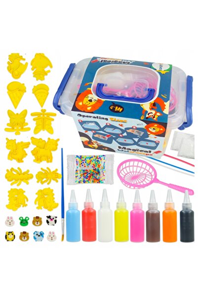 Allvo SET CREATIV PENTRU COPII: FIGURINE DIN GEL, BILUȚE CARE SE MĂRESC, DIY ...